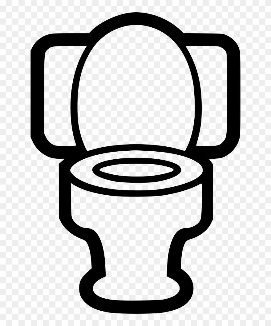 Bathroom Logo - Toilet Comments - Bathroom Logo White Background Black Clipart ...