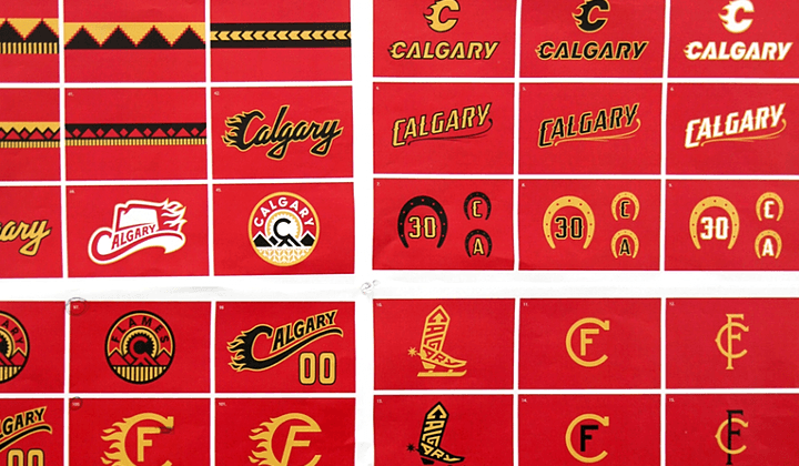 CGY Logo - Review: Flames Alternate Jersey — icethetics.co