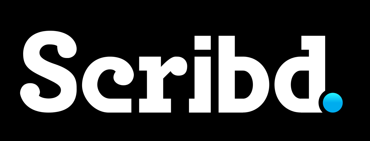 Scribd Logo - File:Scribd-Logo-Negative-black-Vector.svg - Wikimedia Commons