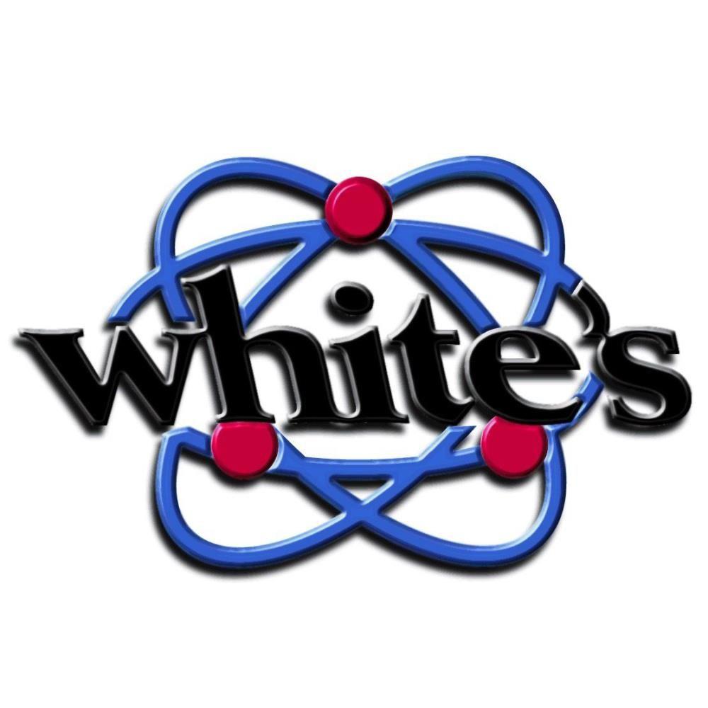 White's Logo - Details about Whites Treasure Hunt White Treasure Apron with 2 Pockets &  Whites Logo 601-0024