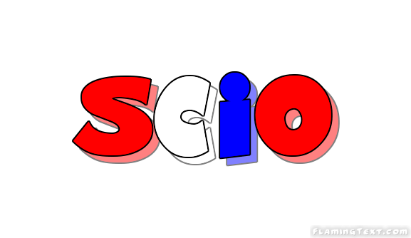 Scio Logo - United States of America Logo | Free Logo Design Tool from Flaming Text