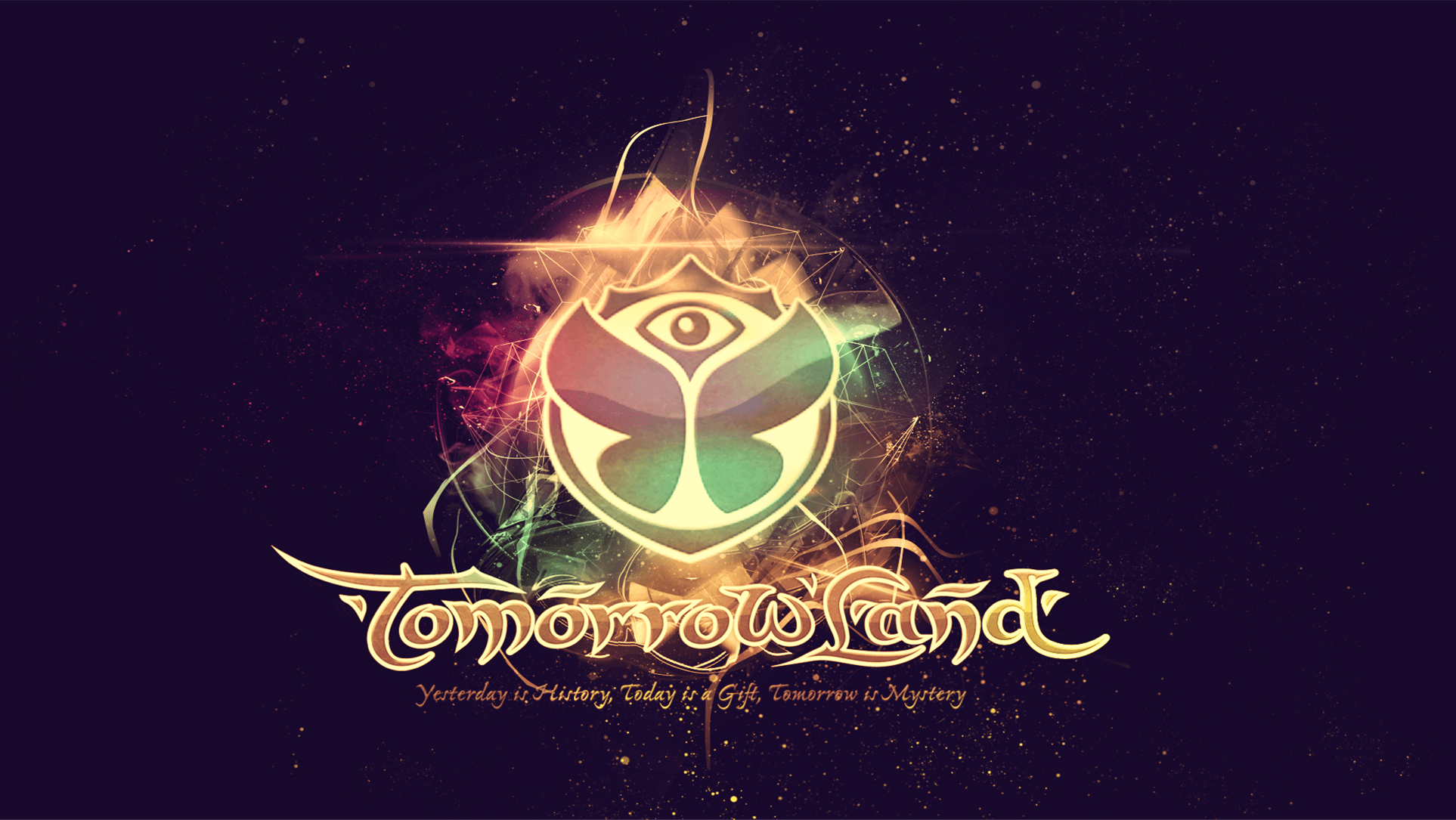 Tomorrowland Logo - Tomorrowland 2014 Belgium Electronic Music Festival Logo Free ...