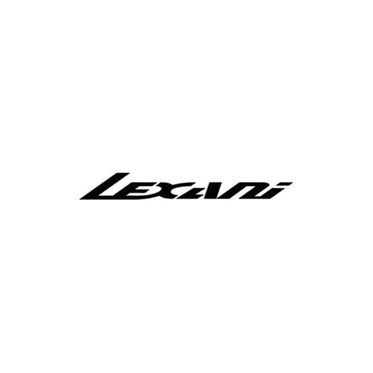Lexani Logo - Lexani Windshield Decal Sticker