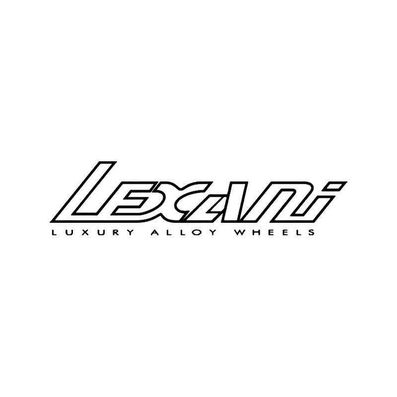 Lexani Logo - Lexani Alloy Wheels 2 Vinyl Sticker