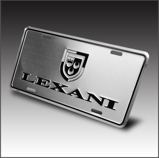 Lexani Logo - License Plate | Lexani & Emblem