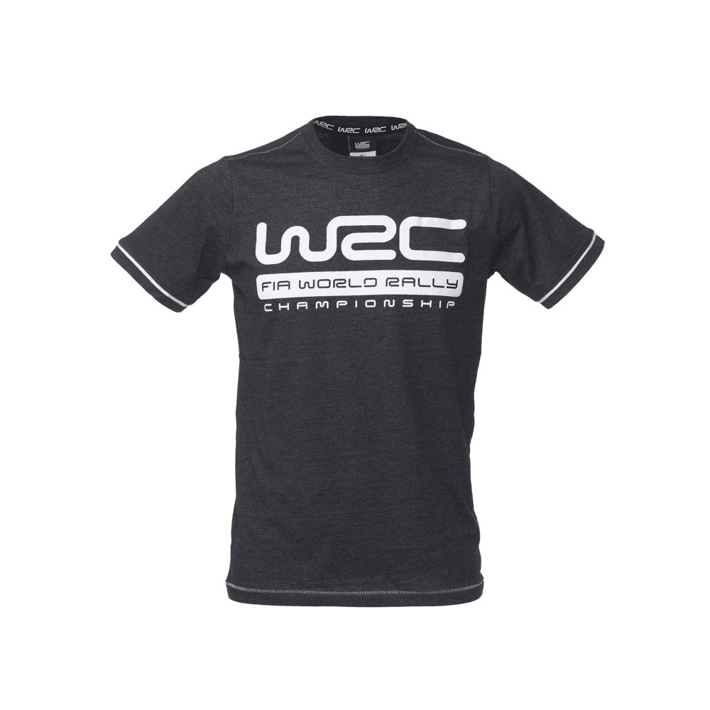 WRC Logo - WRC Logo Rally T-Shirt Dark Grey 2019 MENS