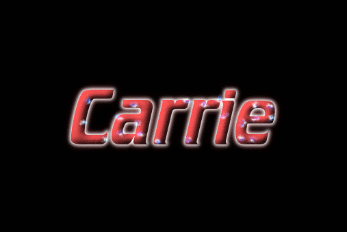 Carrie Logo - Carrie Logo. Free Name Design Tool from Flaming Text