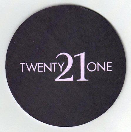 Twenty Logo - Twenty21one restaurant logo - Picture of Twenty One Restaurant, Ho ...