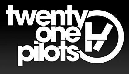 Twenty Logo - Twenty ONE Pilots 5.5 Rock Band Logo Vinyl Decal Sticker for Laptop Car Window Tablet Skateboard