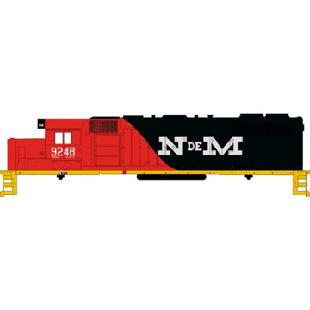 Ndem Logo - HO RTR GP38- NdeM (ATH8011): Athearn Trains