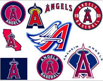 Angles Logo - La angels art | Etsy