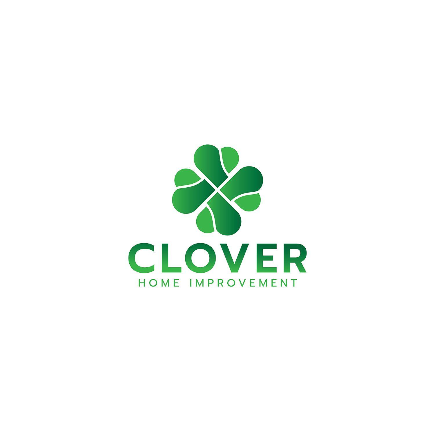 Clover Logo - Bold, Modern Logo Design for CLOVER HOME IMPROVEMENT