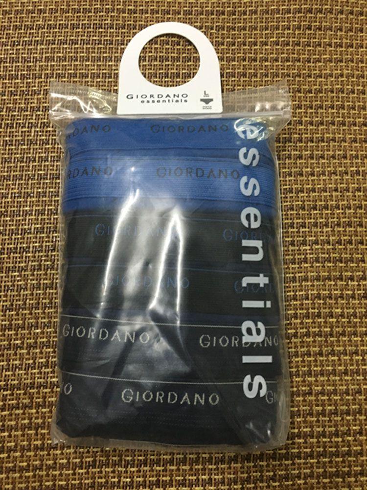 Six Red and White Triangle Logo - USD 19.98] Genuine Giordano men's underwear 6 six loaded Logo cotton ...