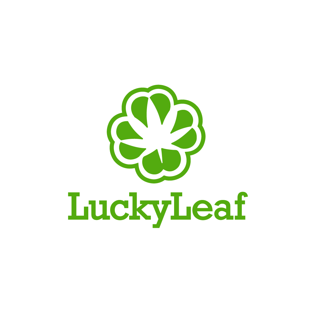 Clover Logo - SOLD—Lucky Leaf Marijuana Clover Logo Design