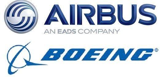 Boeing's Logo - Boeing, Airbus 'collide' at Saudi hangar