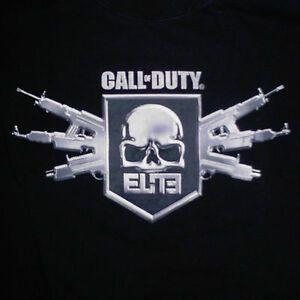 MW3 Logo - Details About Call Of Duty Elite Logo T Shirt XL MW3 Video Game Activision Modern Warfare 3