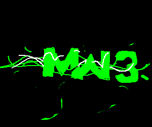 MW3 Logo - COD MW3 logo - Drawception