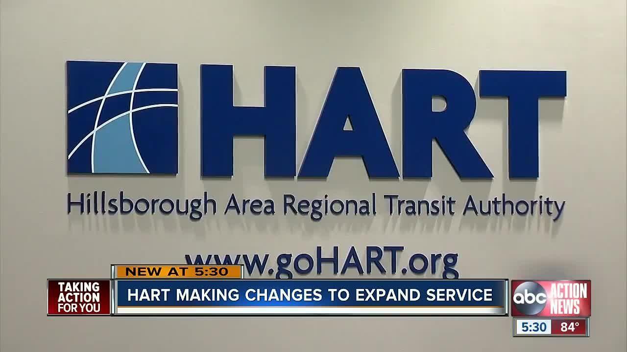 Gohart Logo - HART maps out plan to replace buses and grow service