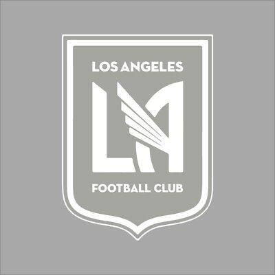 Lafc Logo - LAFC MLS TEAM Logo 1 Color Vinyl Decal Sticker Car Window Wall
