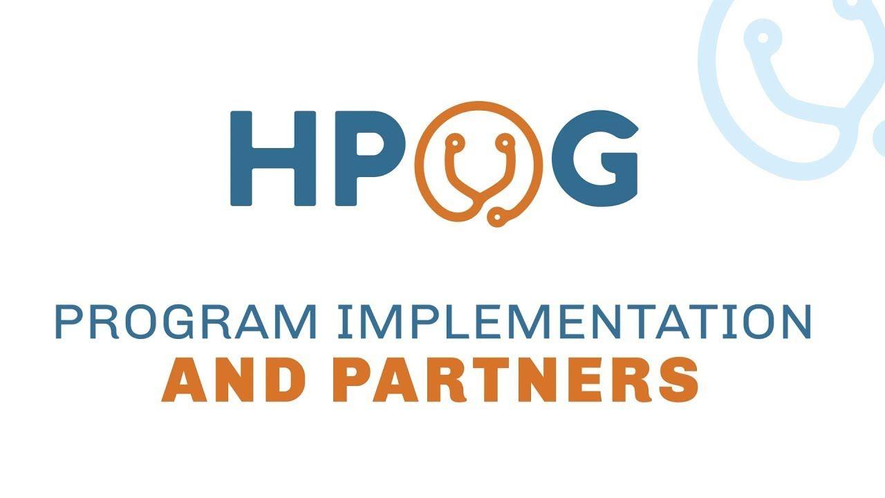 Hpog Logo - HPOG Program Implementation and Partners 2D Animation