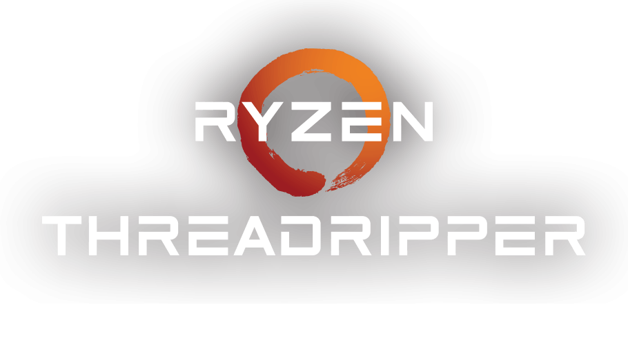 Threadripper Logo - READY TO GET RIPPED? More threads. More power. More speed. More ...