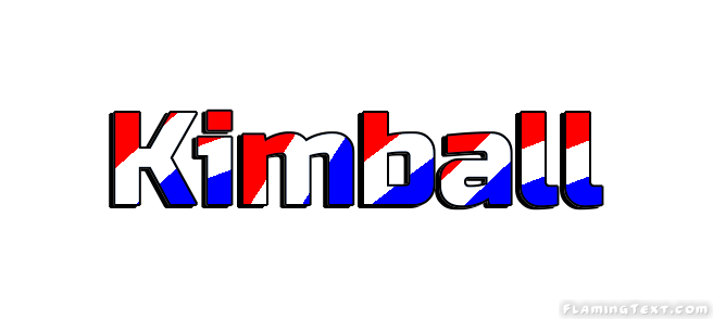 Kimball Logo - United States of America Logo. Free Logo Design Tool from Flaming Text