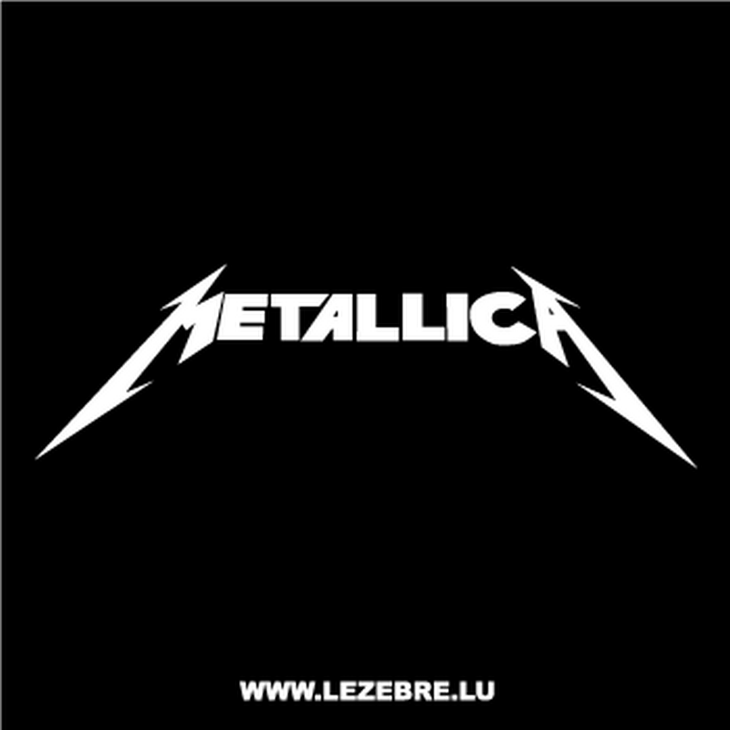 Meticalla Logo - Sticker Metallica Logo