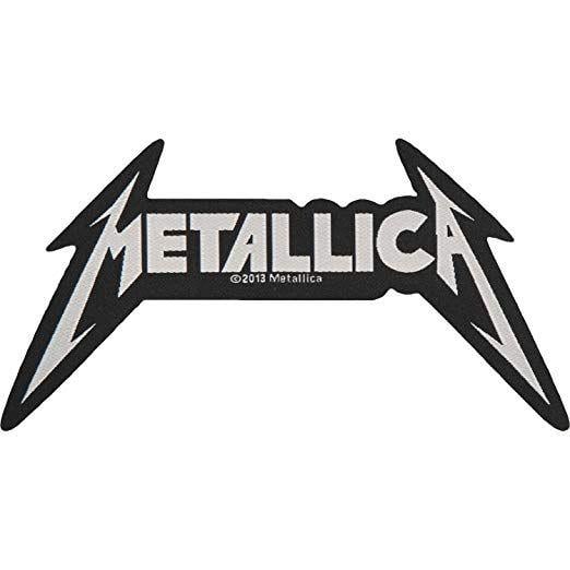 Meticalla Logo - Metallica Shaped Logo Patch Standard
