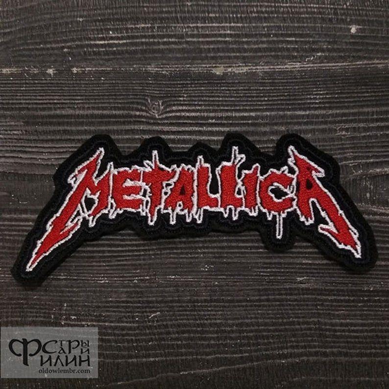Meticalla Logo - Patch Metallica logo band