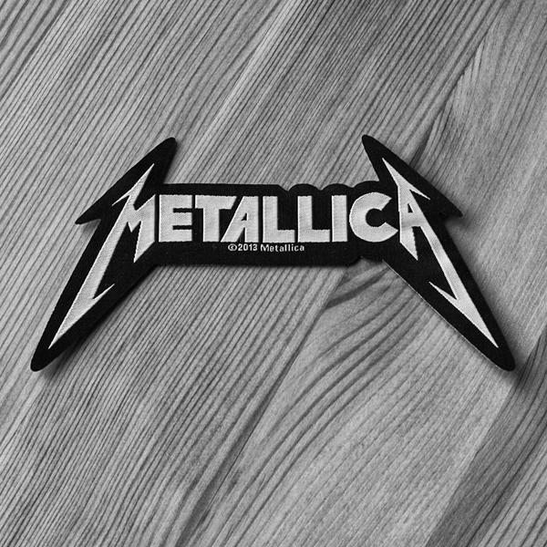 Meticalla Logo - Metallica Logo (Cut out) Woven Patch