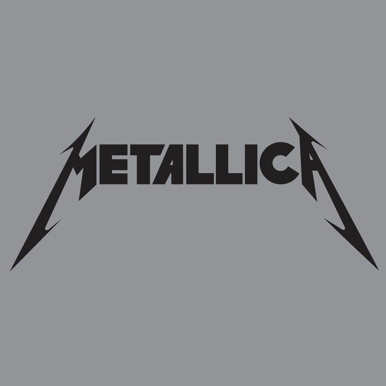 Meticalla Logo - Metallica Logo Vinyl Decal (Multiple Color & Size Options)
