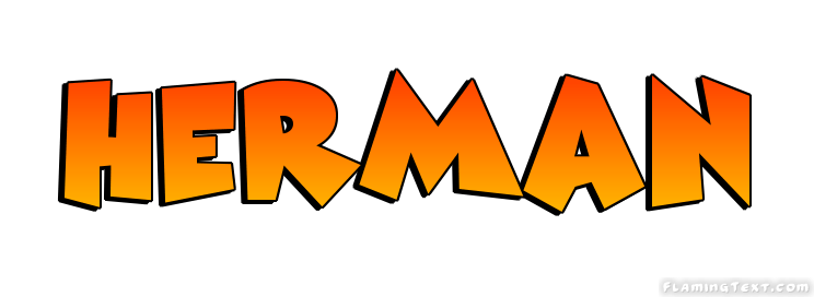 Herman Logo - Herman Logo. Free Name Design Tool from Flaming Text