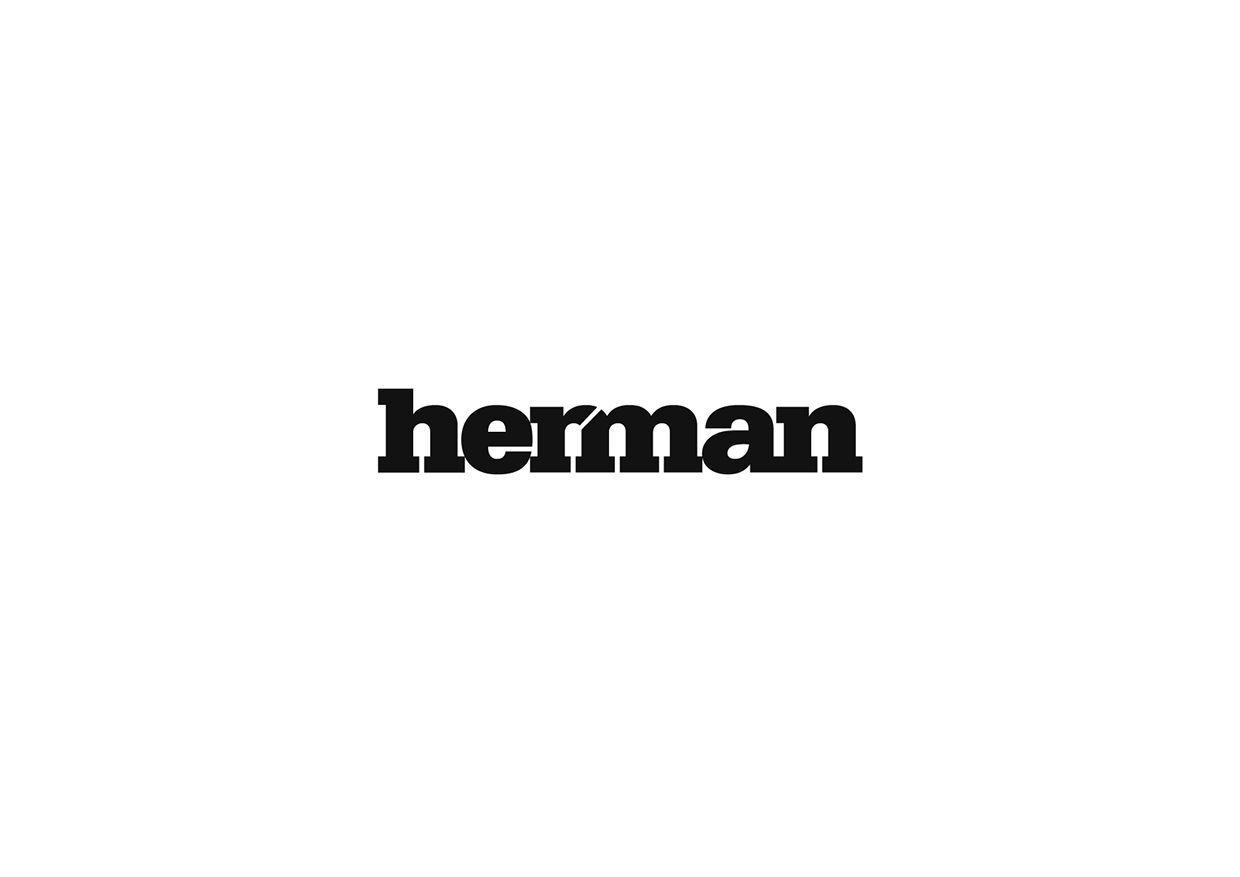 Herman Logo - logo HERMAN | LOGO | Logos, Typographic logo, Logos design