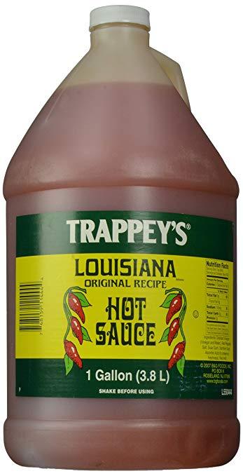 Trappey's Logo - Trappey's Louisiana Original Recipe Hot Sauce - 1 Gallon