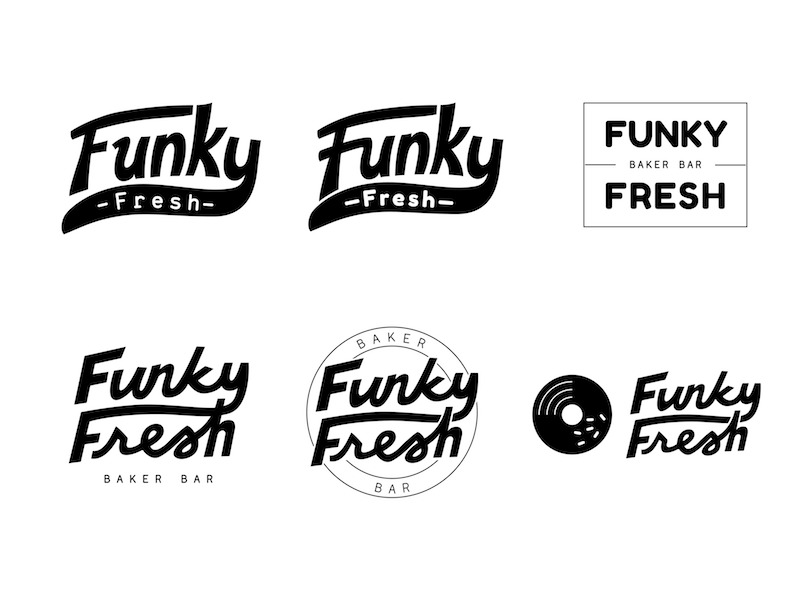 Funky Logo - Funky Fresh exploration by Dan Rowden on Dribbble