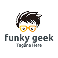 Funky Logo - Funky Geek - Logo Template