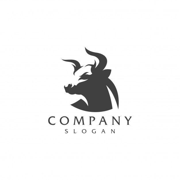 Biull Logo - Bull logo design Vector | Premium Download
