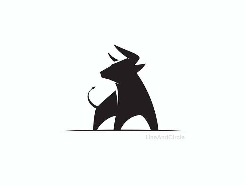 Biull Logo - Bull Logo by Raffal | LineAndCircle on Dribbble
