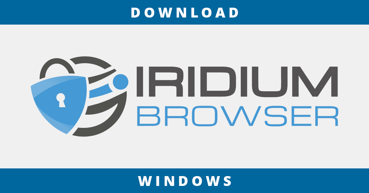 Iridium Logo - Iridium Browser | Download for Windows