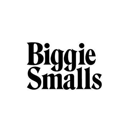 Biggie Logo - Amazon.com: Dan's Decals Biggie Smalls Logo Decal Sticker, White ...