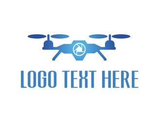 Drone Logo - Blue Sky Drone Logo