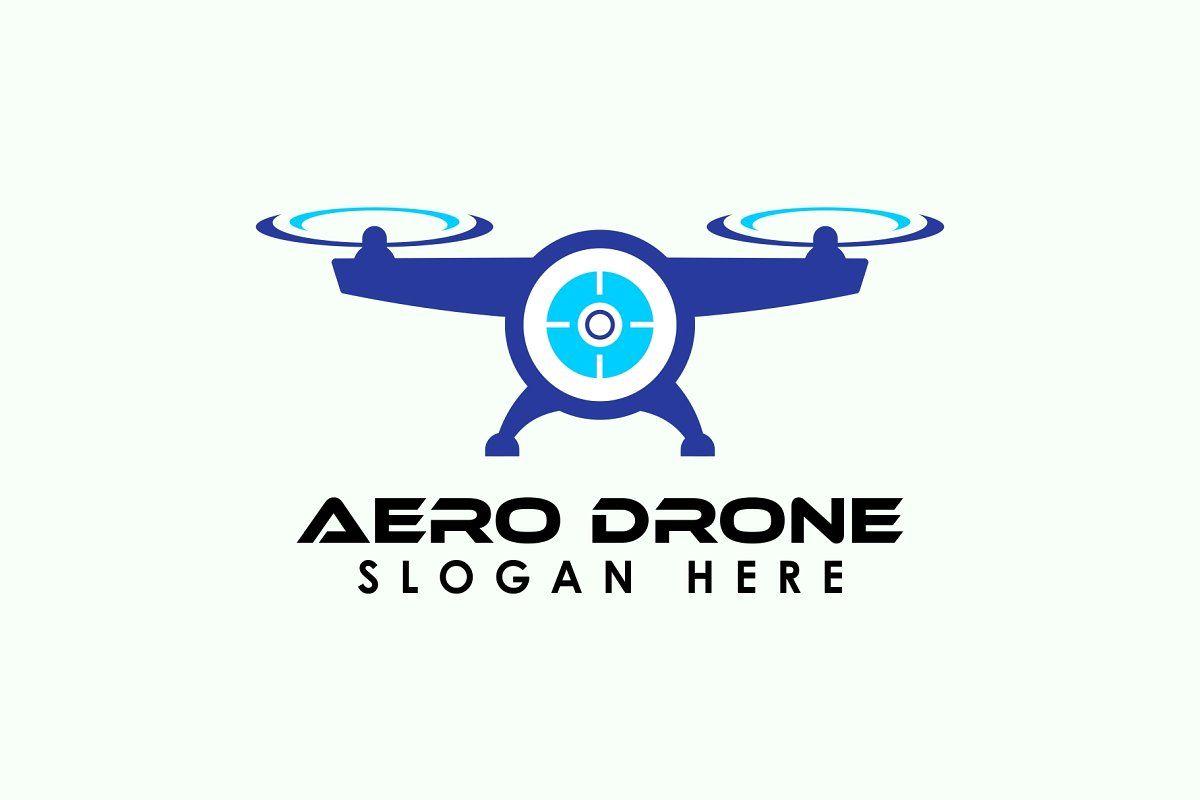 Drone Logo - Aero Drone Logo Template