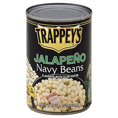 Trappey's Logo - Trappey's Jalapeno Navy Beans With Bacon, 15.5 oz