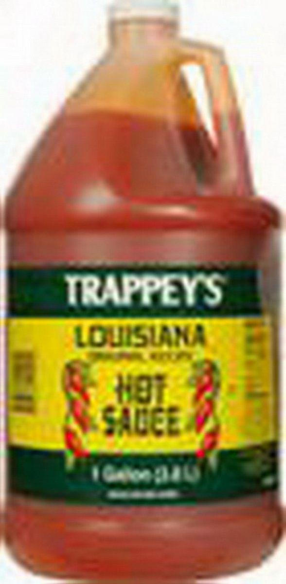 Trappey's Logo - Trappey 550444 Lousiana Hot Sauce Plastic
