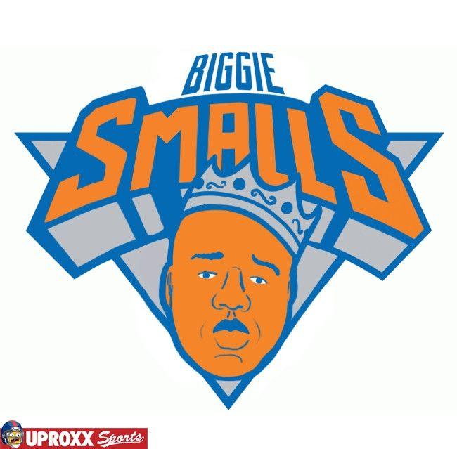 Biggie Logo - NBA Logos Redesigned As Rappers