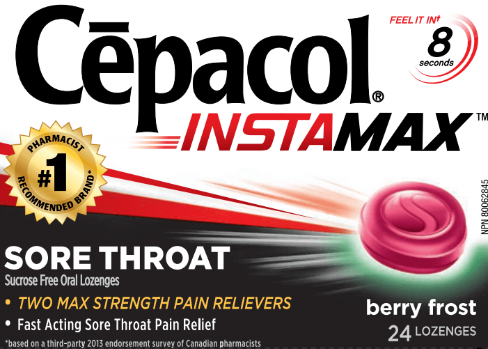 Cepacol Logo - CEPACOL® Extra Strength Sore Throat Lozenges - Tangerine