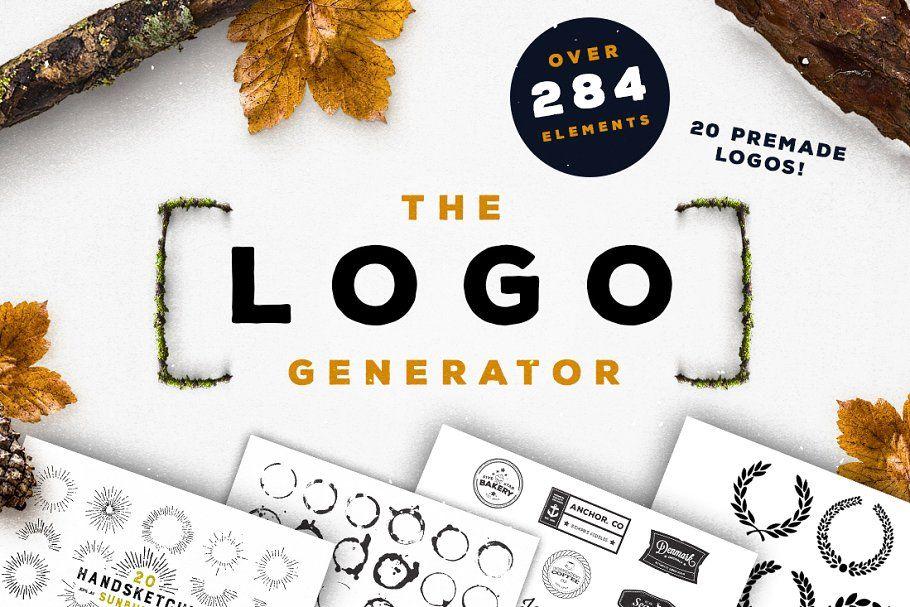 Generator Logo - The Logo Generator ~ Logo Templates ~ Creative Market