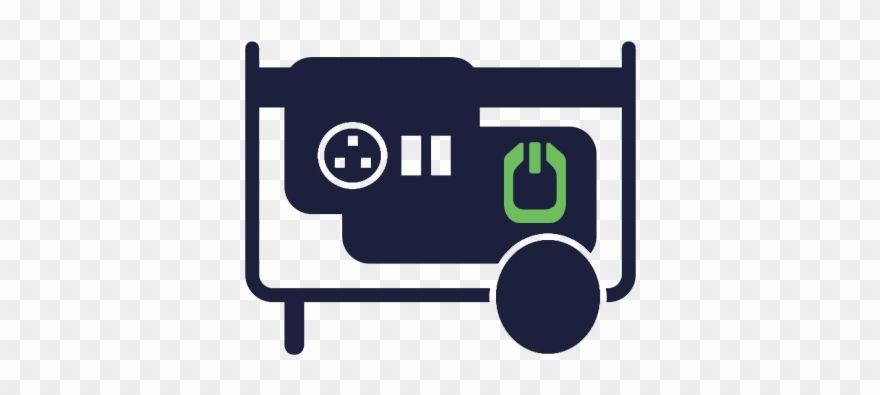 Generator Logo - Professional Portables Generator Logo Clipart