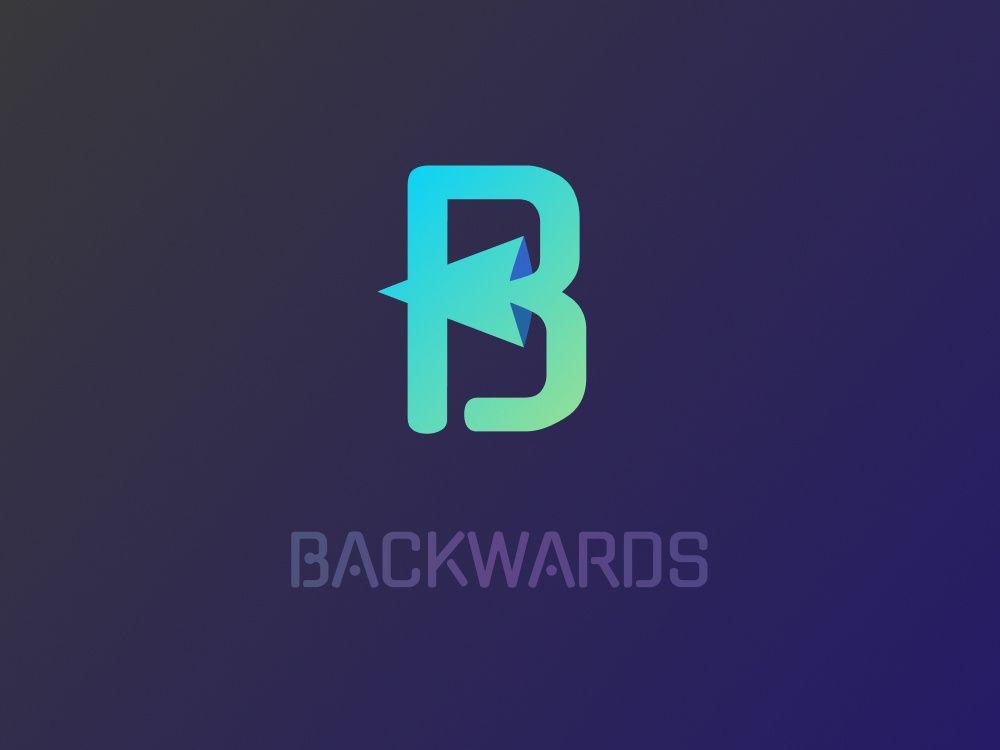 Backwards Logo - Dribbble Logo V1.0