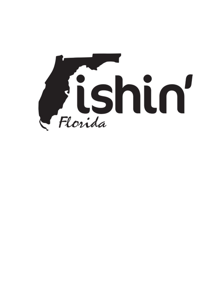 Backwards Logo - Fishin FL Decal - Black